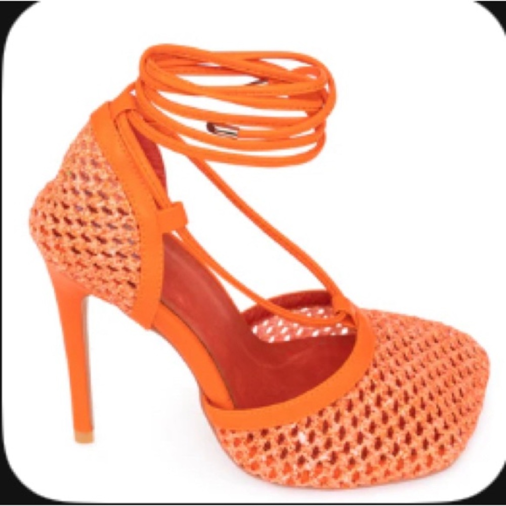 Orange heels